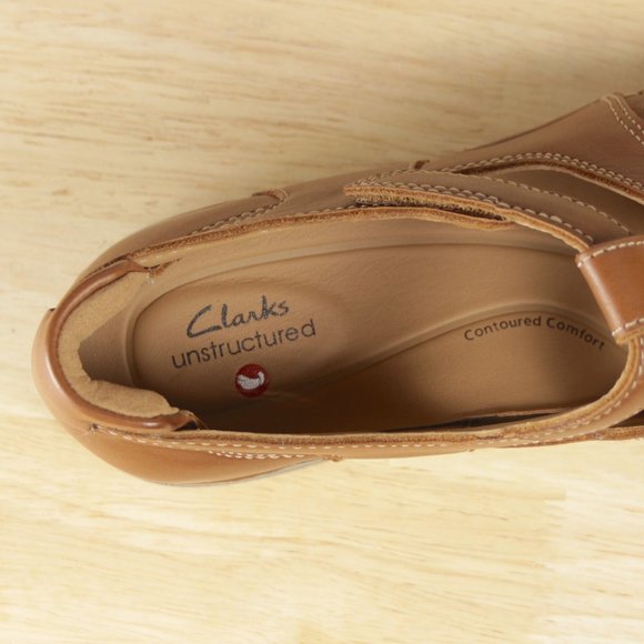 Clarks Unstructured appley strap fisherman sandals 7.5 - Picture 9 of 15